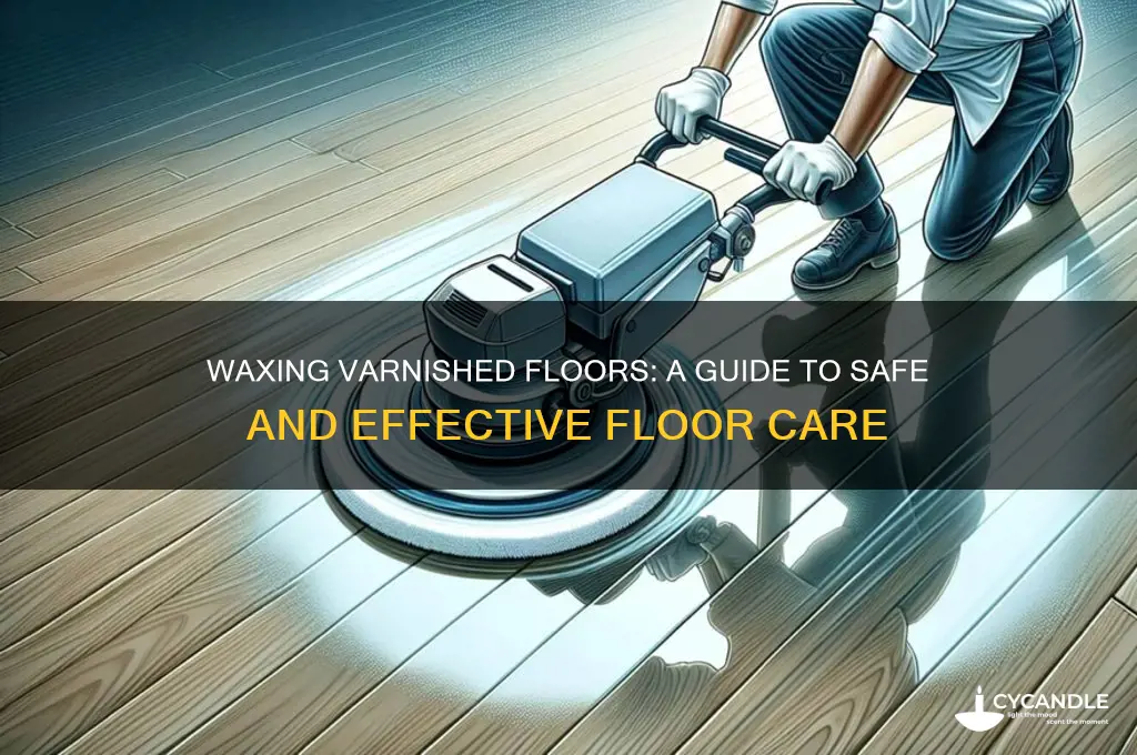 can you wax a varnished floor