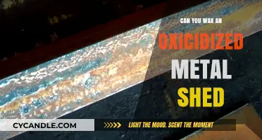 Waxing an Oxidized Metal Shed: Tips and Best Practices
