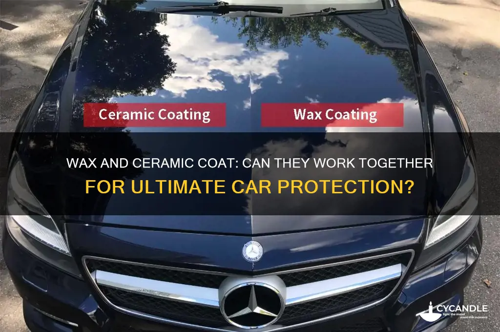 can you wax and ceramic coat