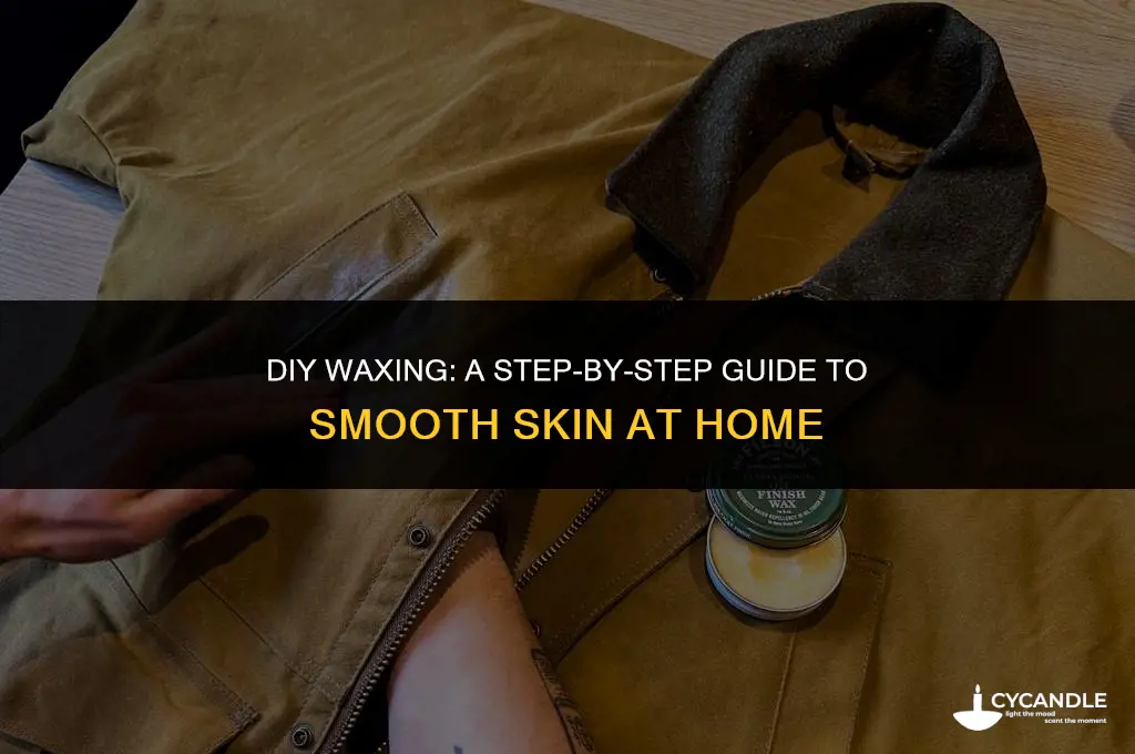 can you wax at home
