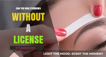 Waxing Eyebrows at Home: Legal or License Required?