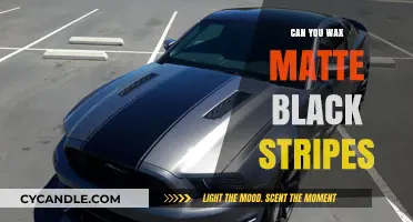Waxing Matte Black Stripes: Tips, Techniques, and Best Practices