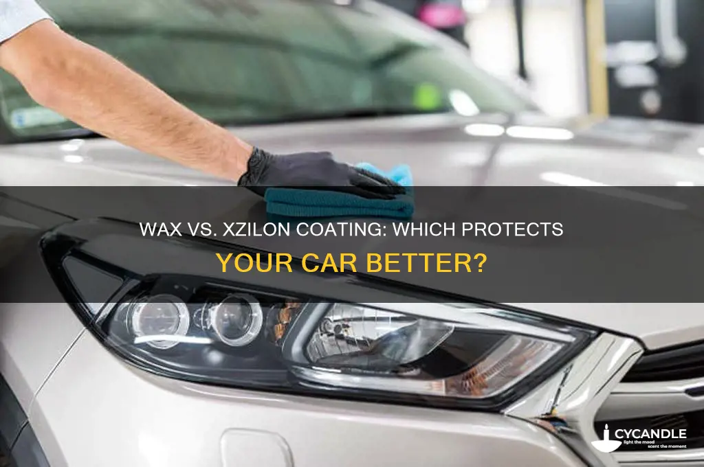 can you wax or xzilon coating