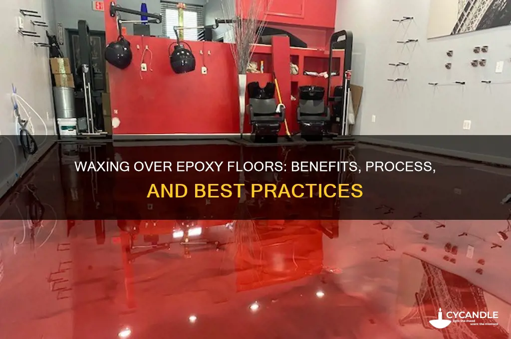 can you wax over epoxy floors