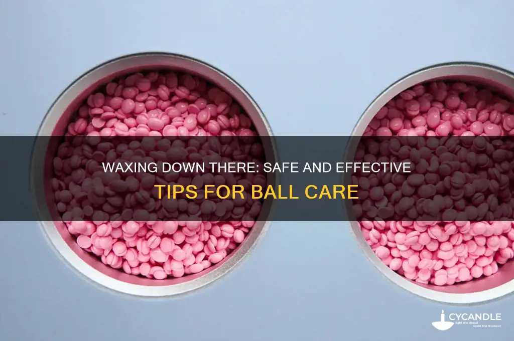 can you wax the balls