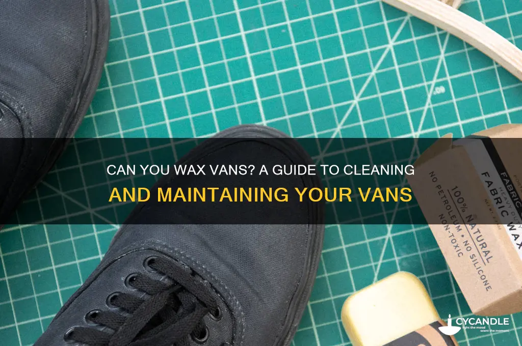can you wax vans