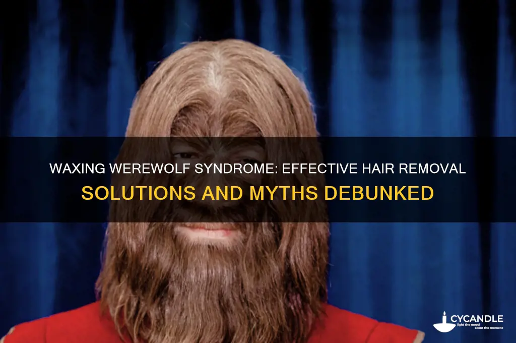 can you wax werewolf syndrome