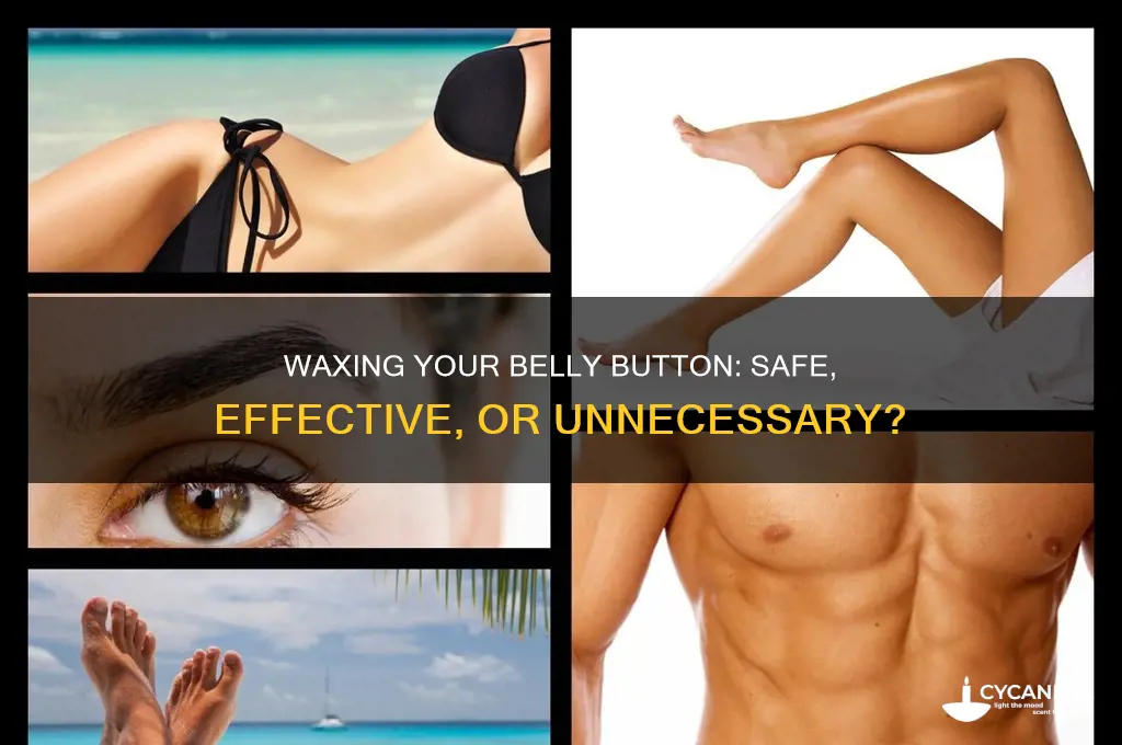 can you wax your belly button