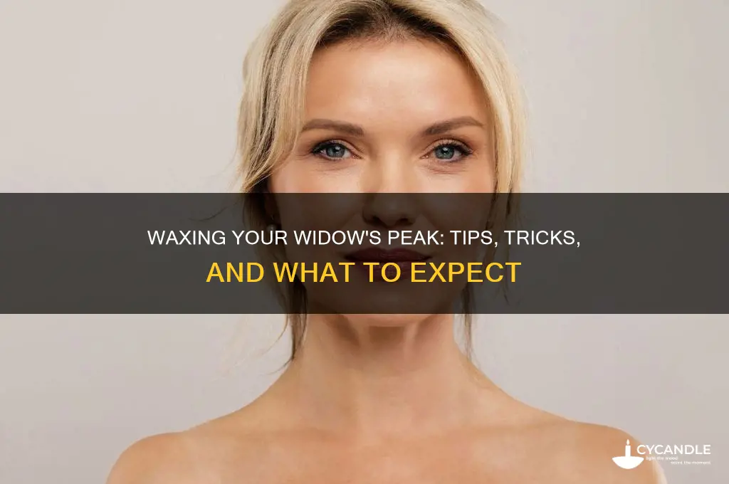 can you wax your widow