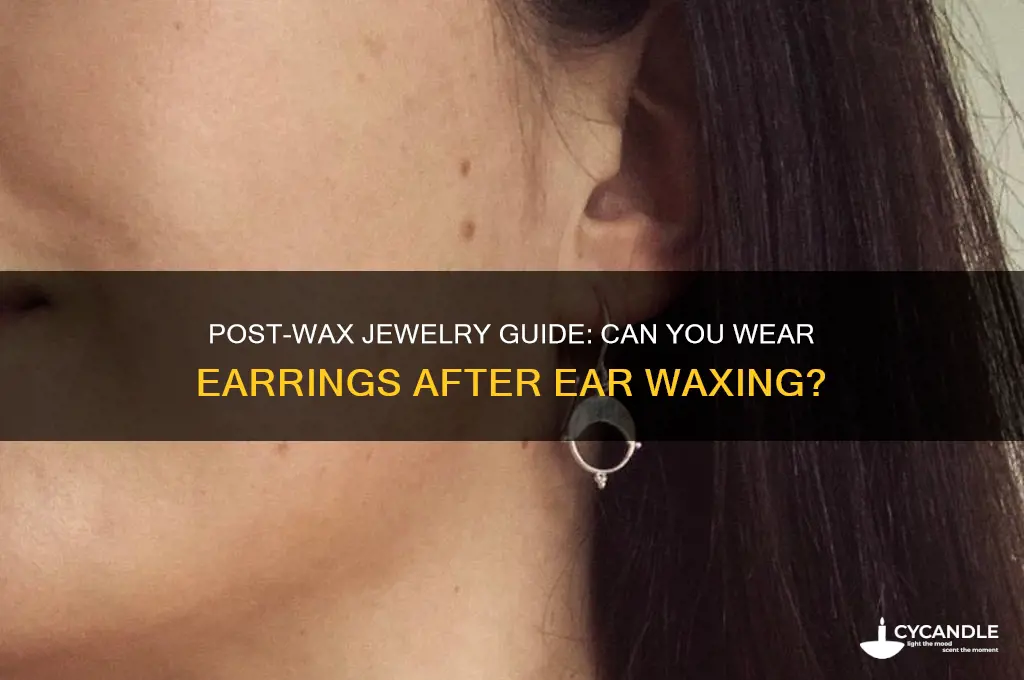 can you wear jorys afttr wax
