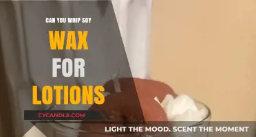 Whipping Soy Wax for Lotions: Techniques, Benefits, and Best Practices