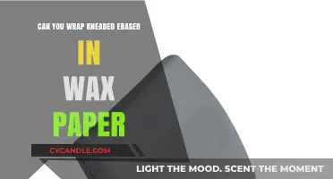 Wrapping Kneaded Erasers in Wax Paper: Tips and Best Practices