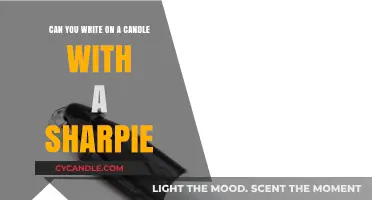 Can You Write on a Candle with a Sharpie? Tips & Tricks