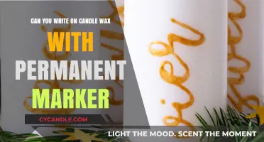 Writing on Candle Wax: Permanent Marker Tips and Tricks