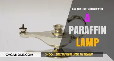 Lighting a Cigar with a Paraffin Lamp: Safe or Risky?