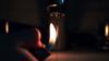 candle burn