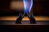 candle burn