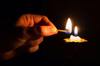 candle burn