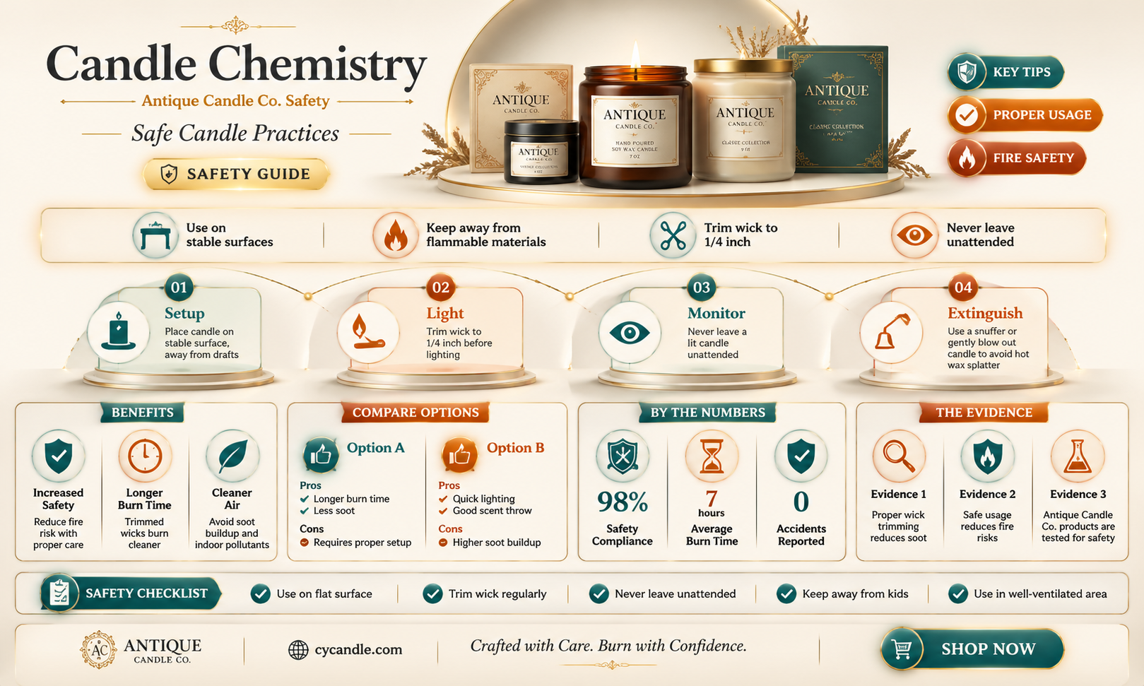 are antique candle co candles toxic