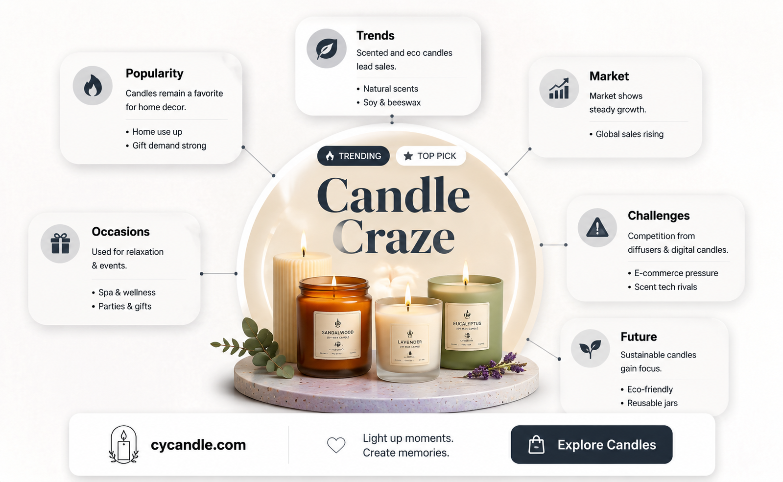 are candles in demand