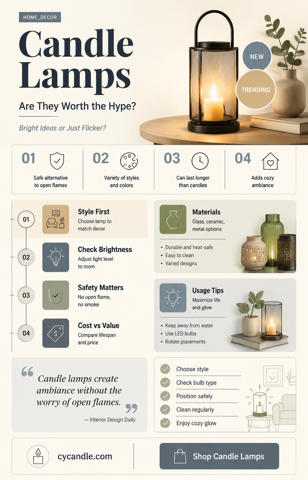 are candle lamps worth it
