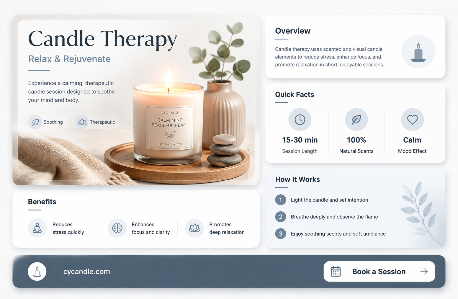 are candles therapeutic