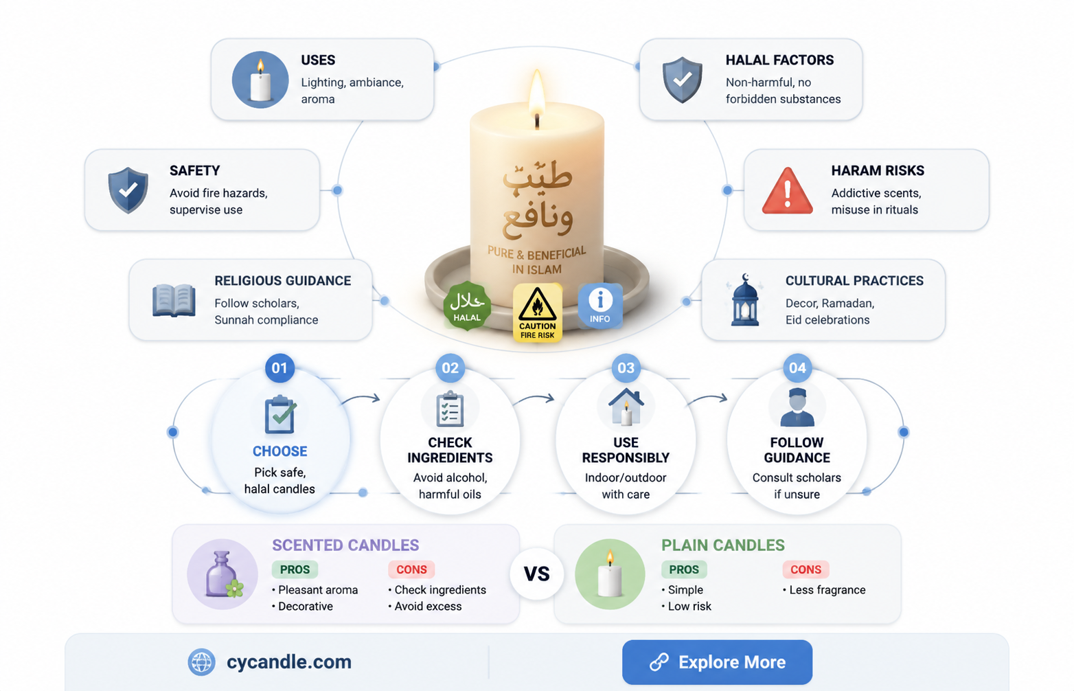 are candles permissible islamqa