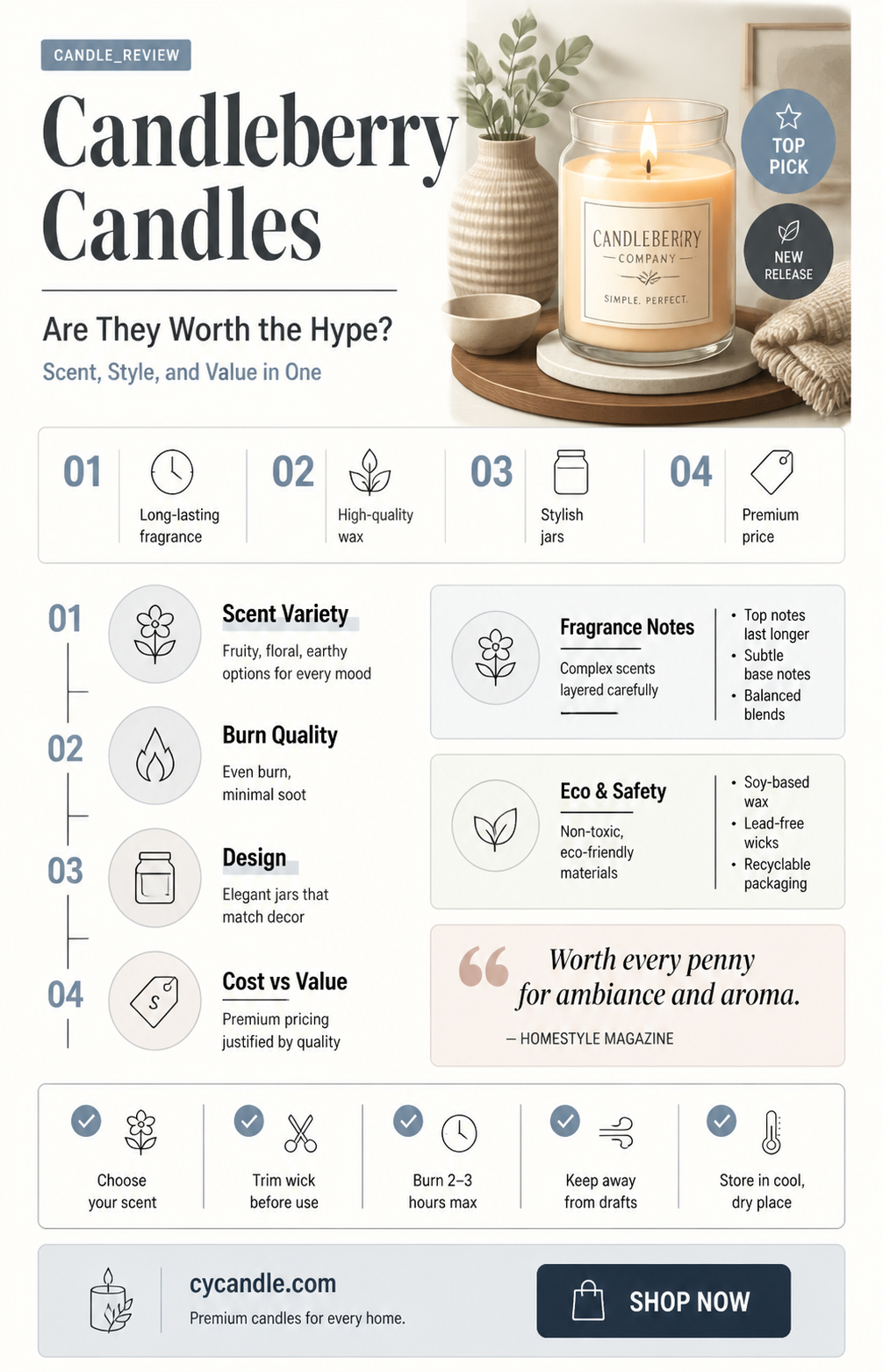 are candleberry candles good