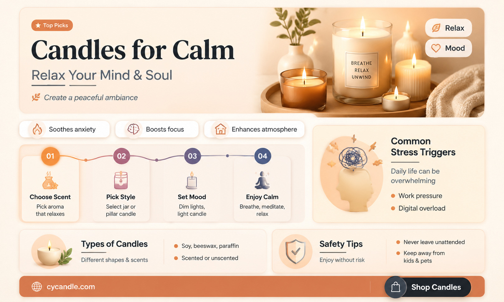 are candles relaxing