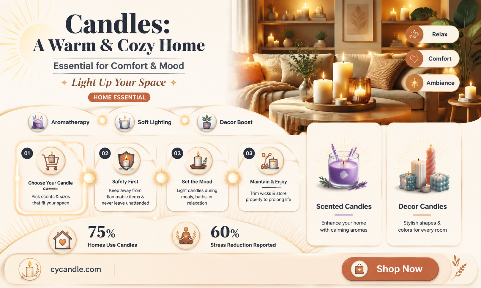 are candles waz