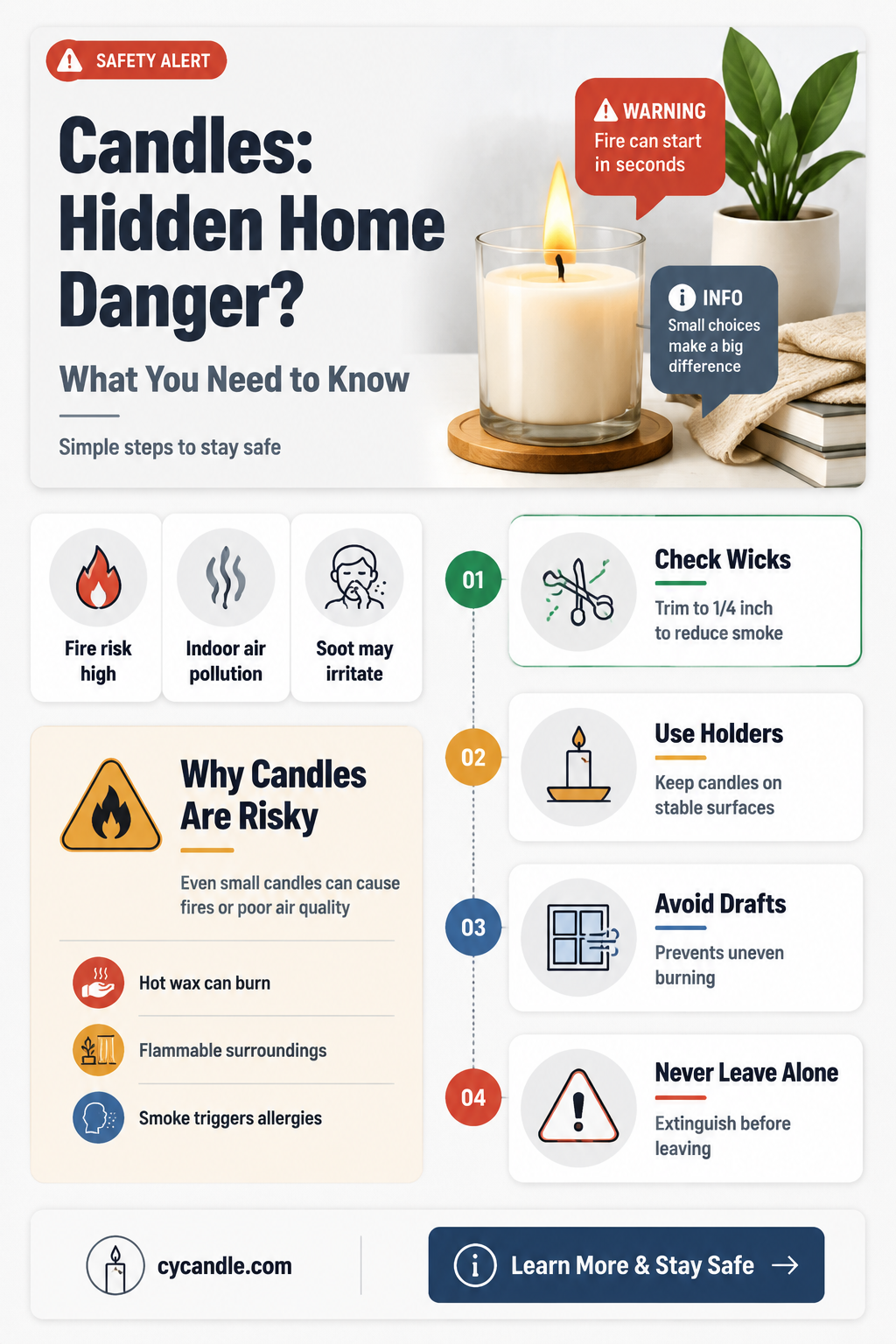 are candles dangerous
