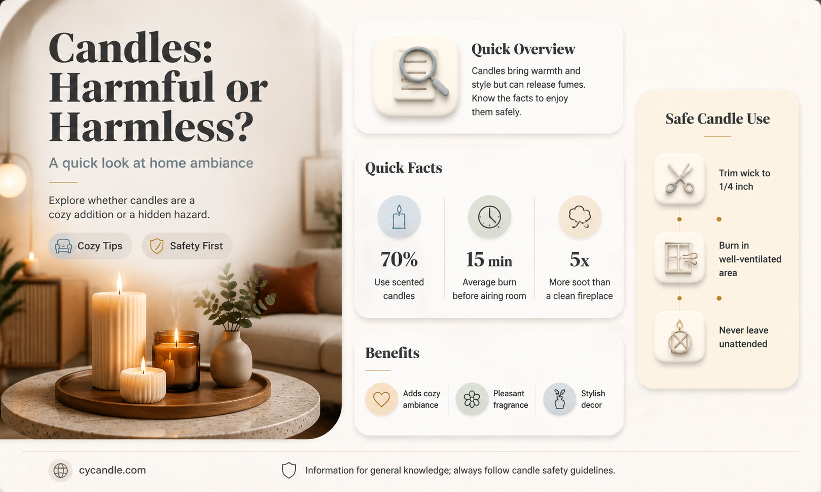 are candles bad for your home
