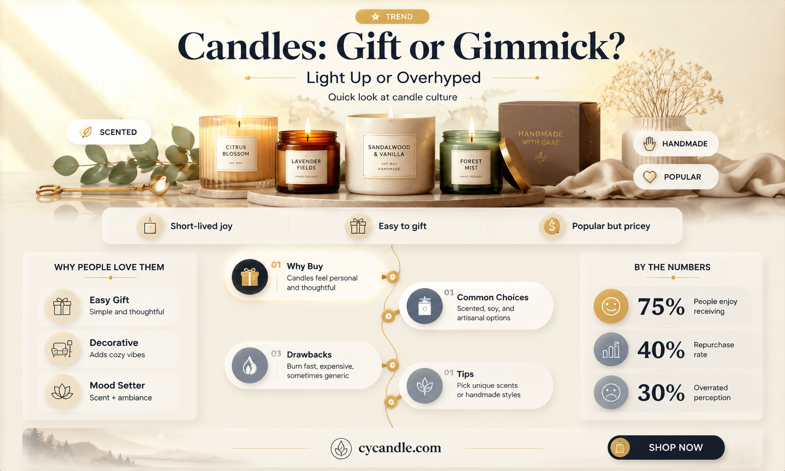 are candles good gifts