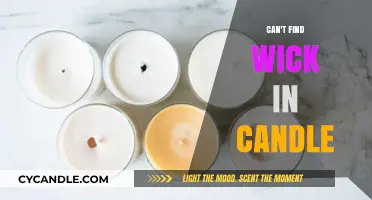 Why Can't I Find the Wick in My Candle? Troubleshooting Tips