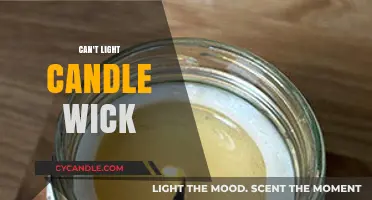 Troubleshooting Tips: Why Your Candle Wick Won't Light and How to Fix It
