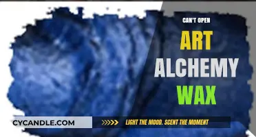 Troubleshooting Art Alchemy Wax: Why It Won't Open and How to Fix It