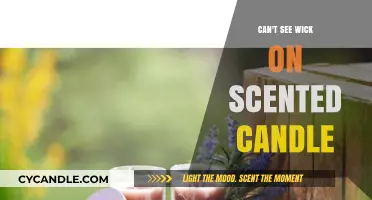 Why Can't You See the Wick on Your Scented Candle?