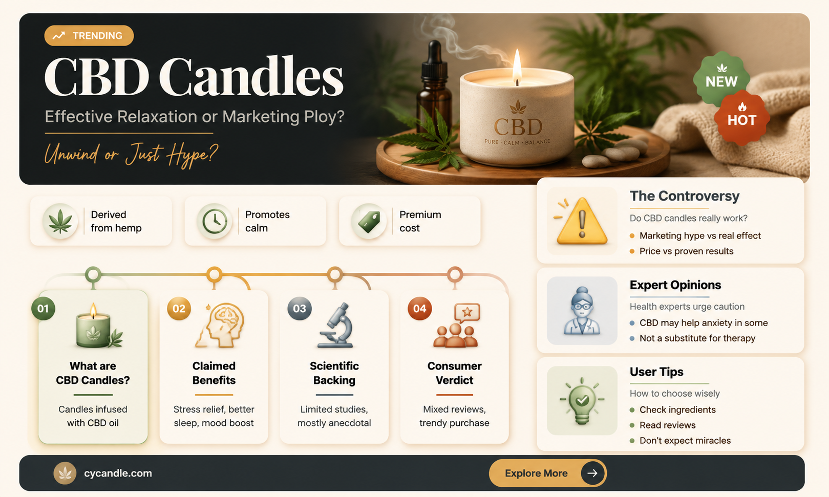 are cbd candles effective