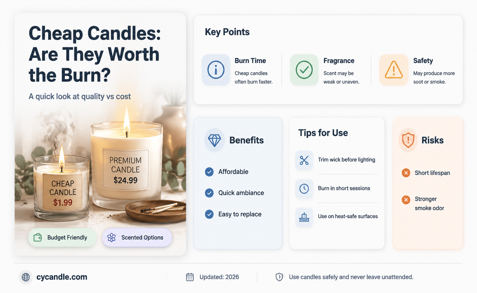 are cheap candles bad for you