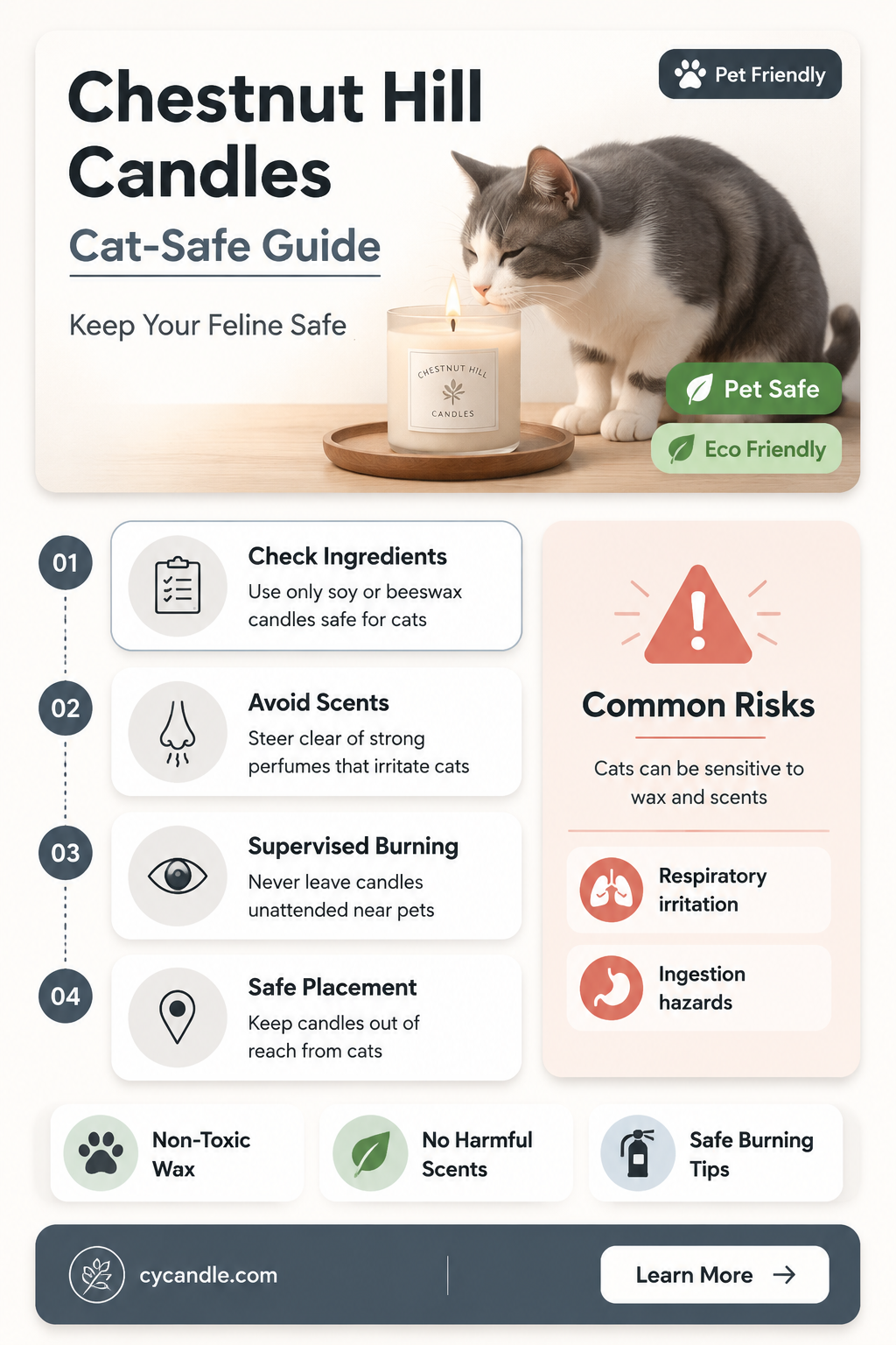 are chestnut hill candles safe for cats