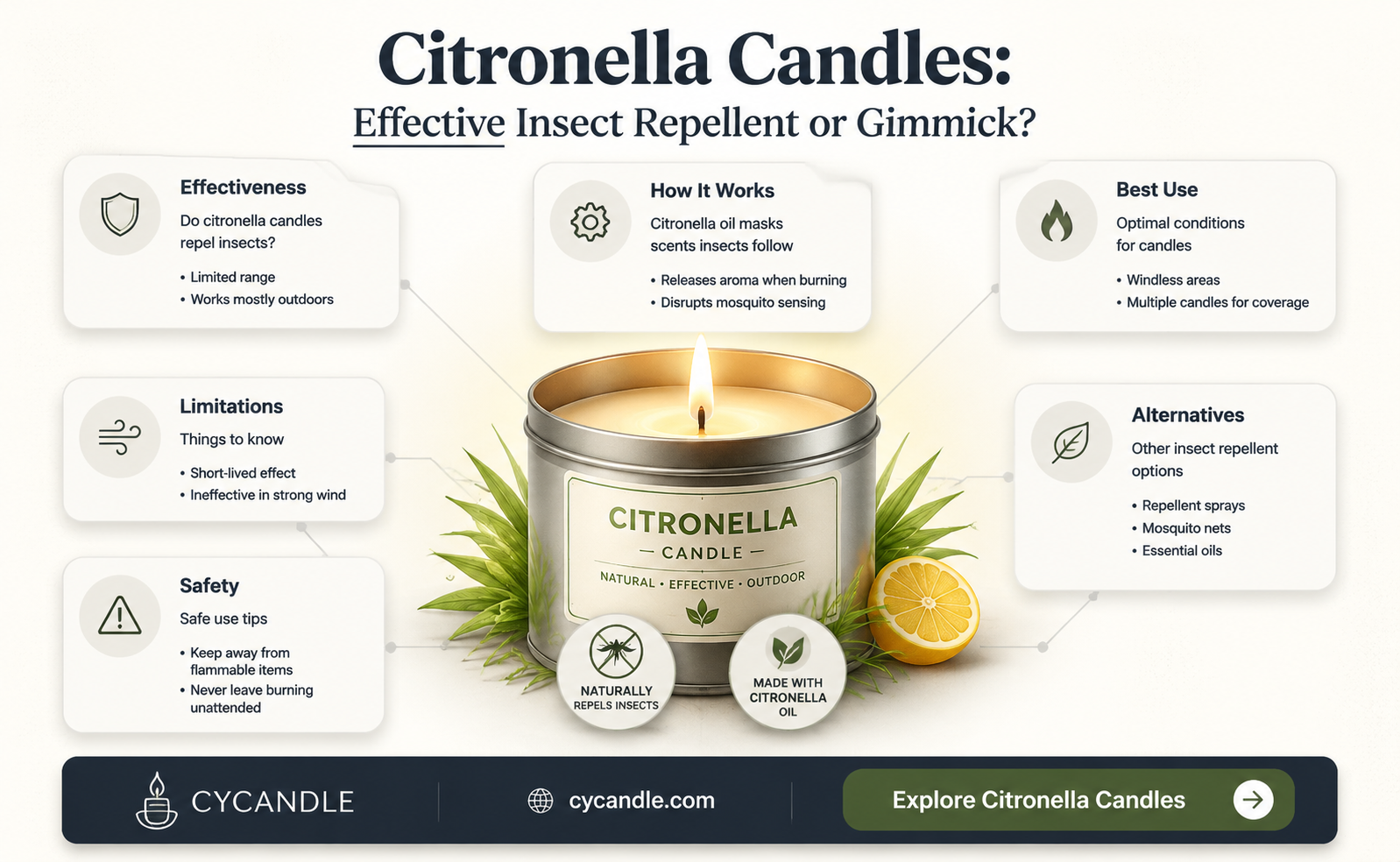 are citronella candles generic