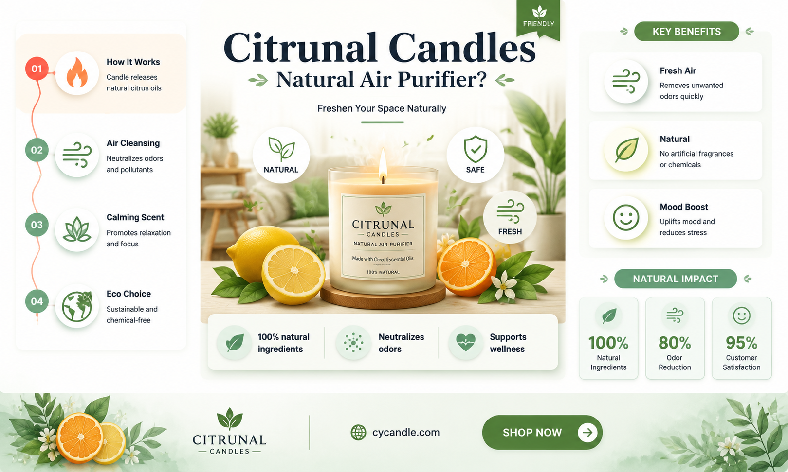 are citrunal candles