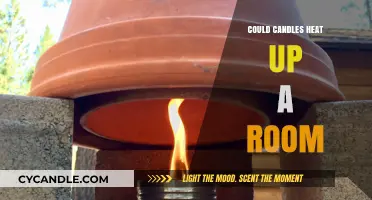 Candles: Can They Really Heat Up a Room?