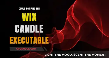 Troubleshooting Wix Candle: Missing Executable File