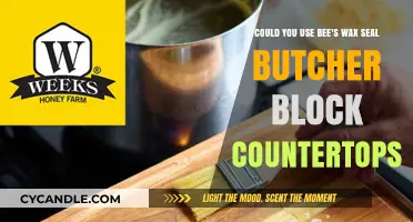 Eco-Friendly Elegance: Butcher Block Countertops with Beeswax Seal