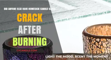 Homesick Candle Glass Cracked: A Common Issue After Burning?