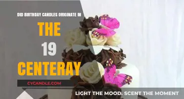 Birthday Candles: A 19th-Century Tradition?