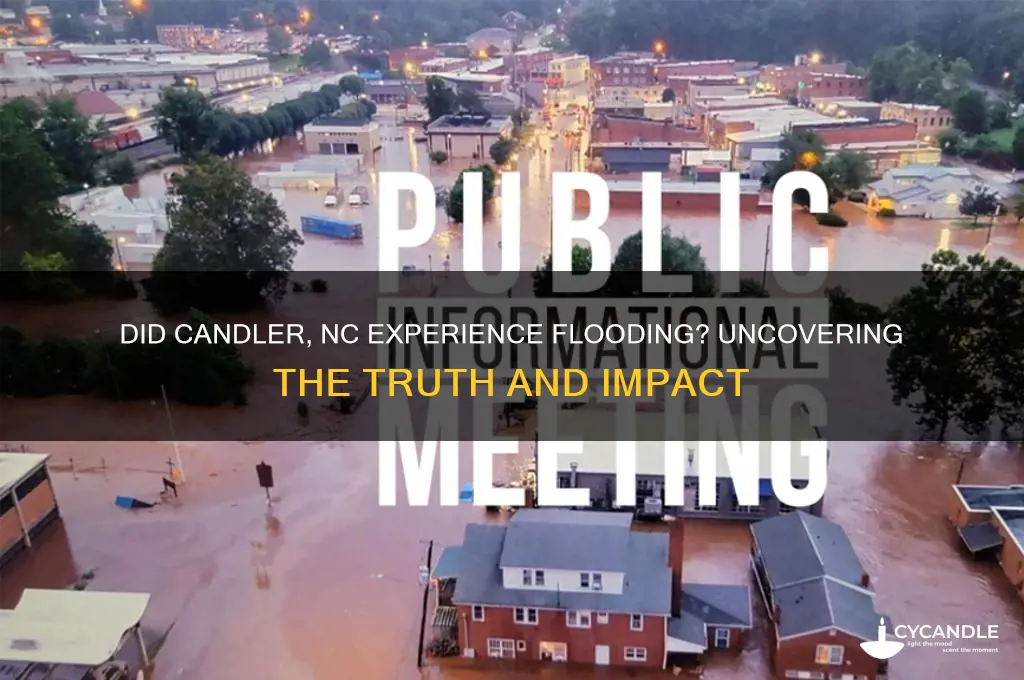 did candler nc get flooded
