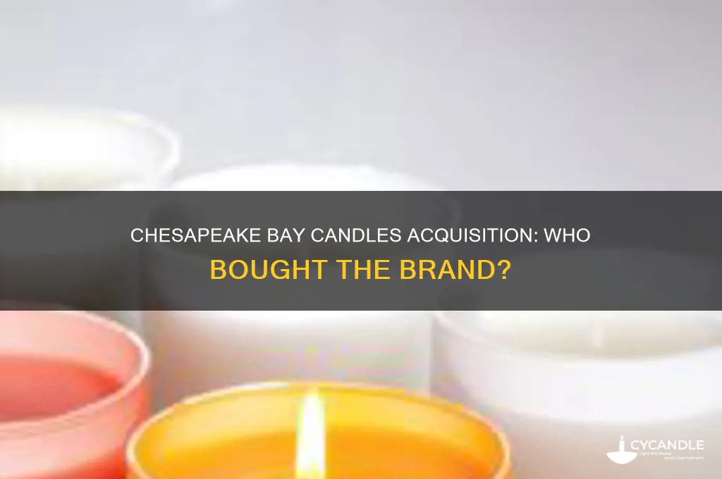 did chesapeake bay candles get bought