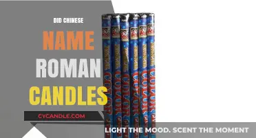 How Chinese Named the Roman Candles
